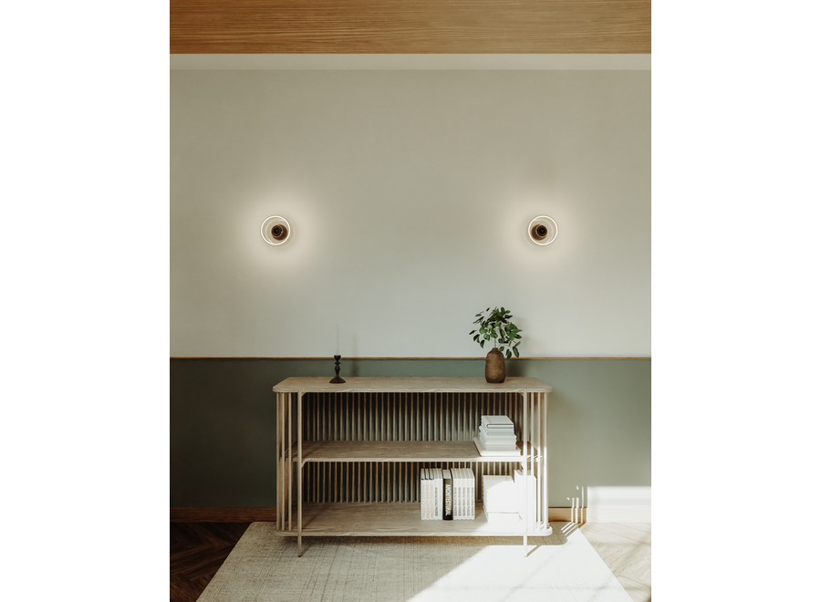 Wandlamp 'Palau' - L - Platinum