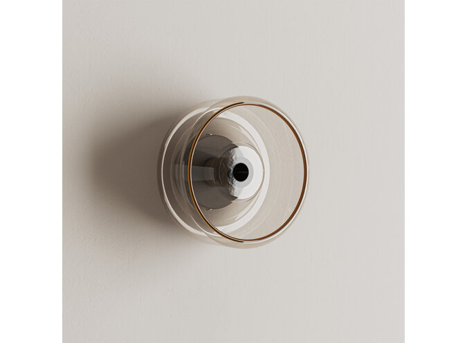 Wall lamp 'Palau' - L - Quartz
