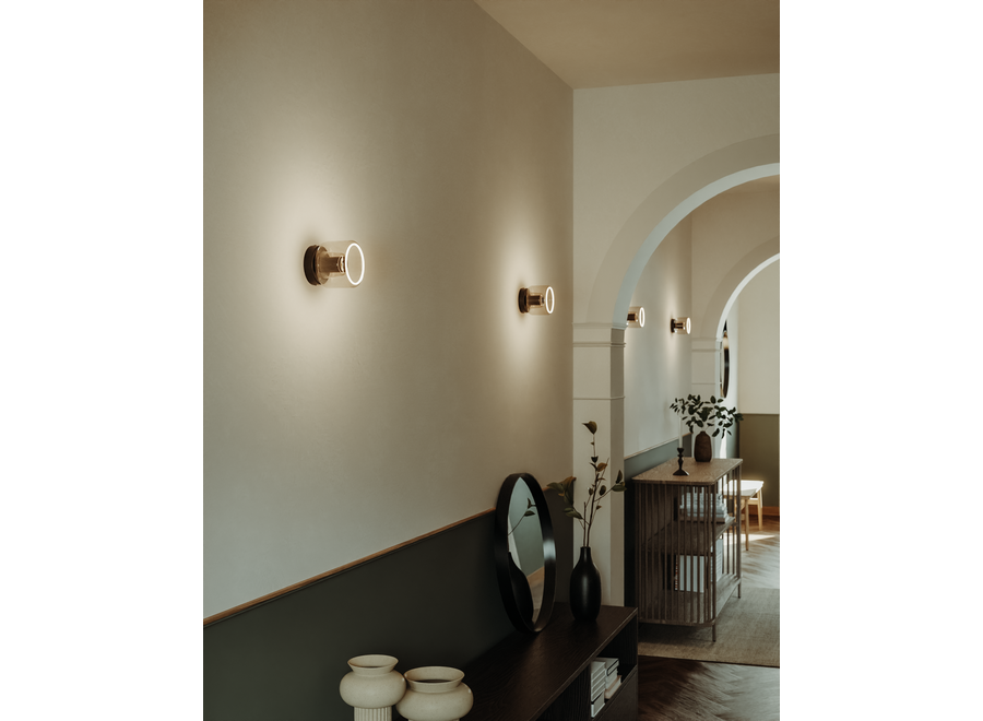 Wandlamp 'Palau' - S - Platinum