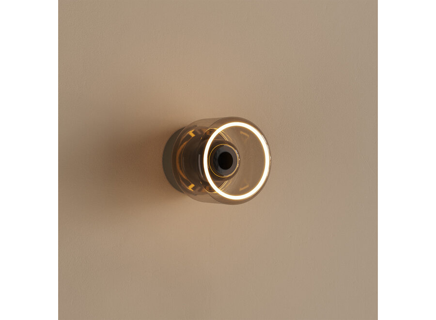 Wandlamp 'Palau' - S - Quartz