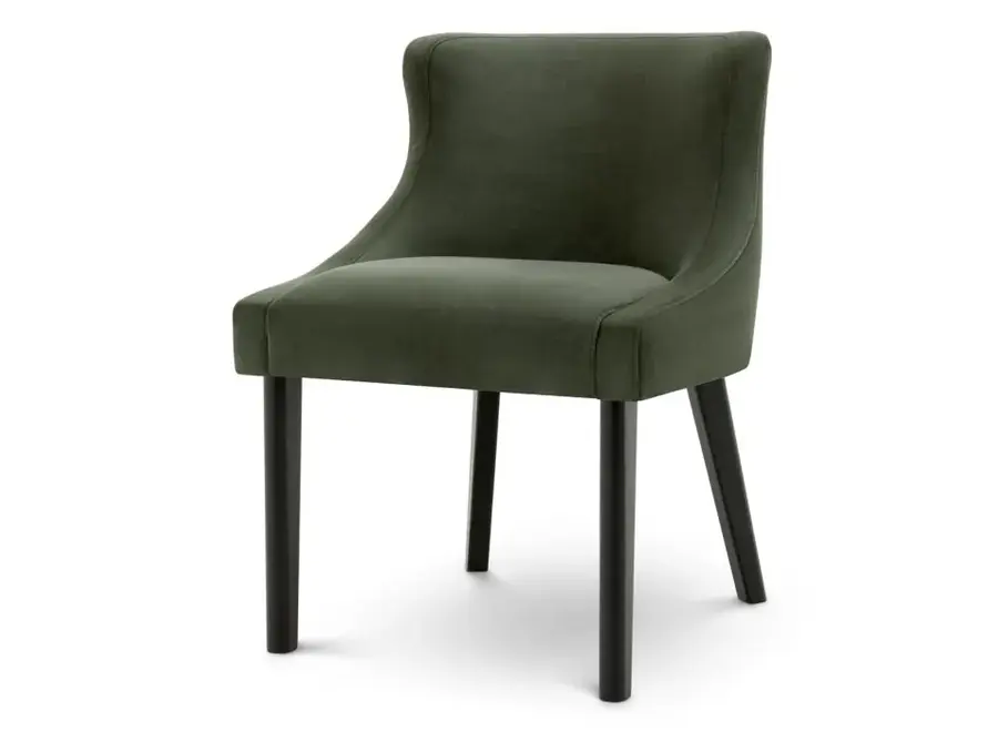 Esszimmerstuhl 'Chavelle' - Torrin green velvet