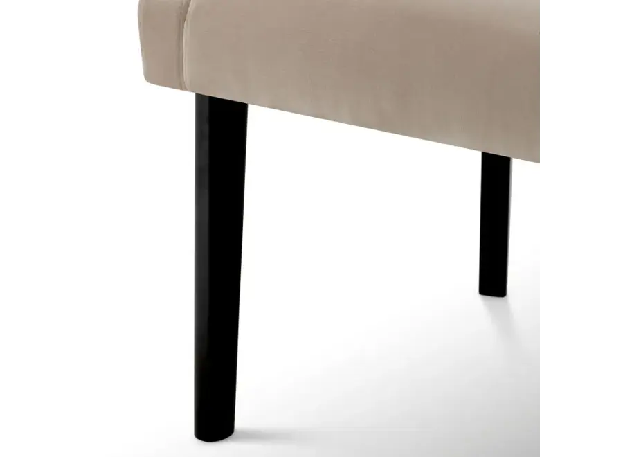 Eetkamerstoel 'Chavelle' - Torrin natural velvet