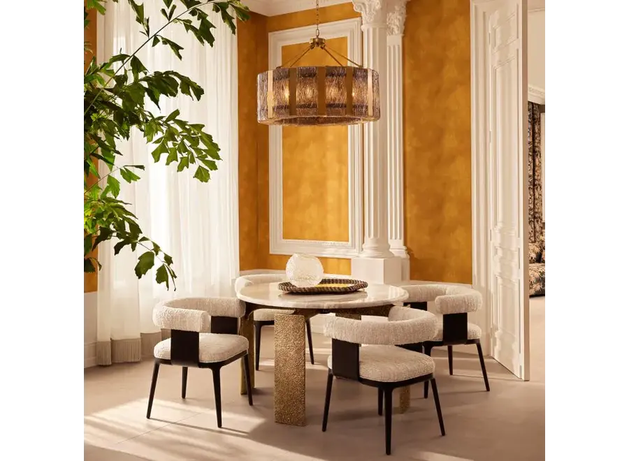 Dining Chair 'Dubois' - Bouclé sonata cream