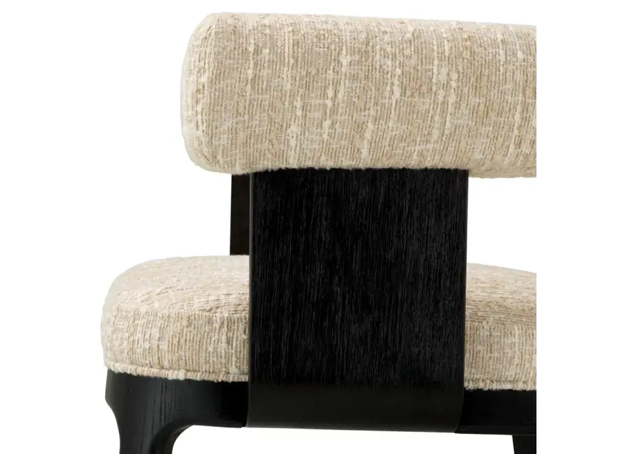 Dining Chair 'Dubois' - Bouclé sonata cream