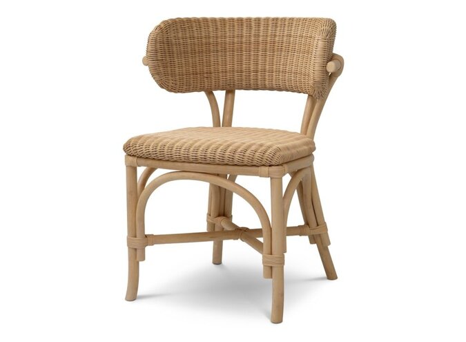 Eetkamerstoel Ewan - Natural rattan