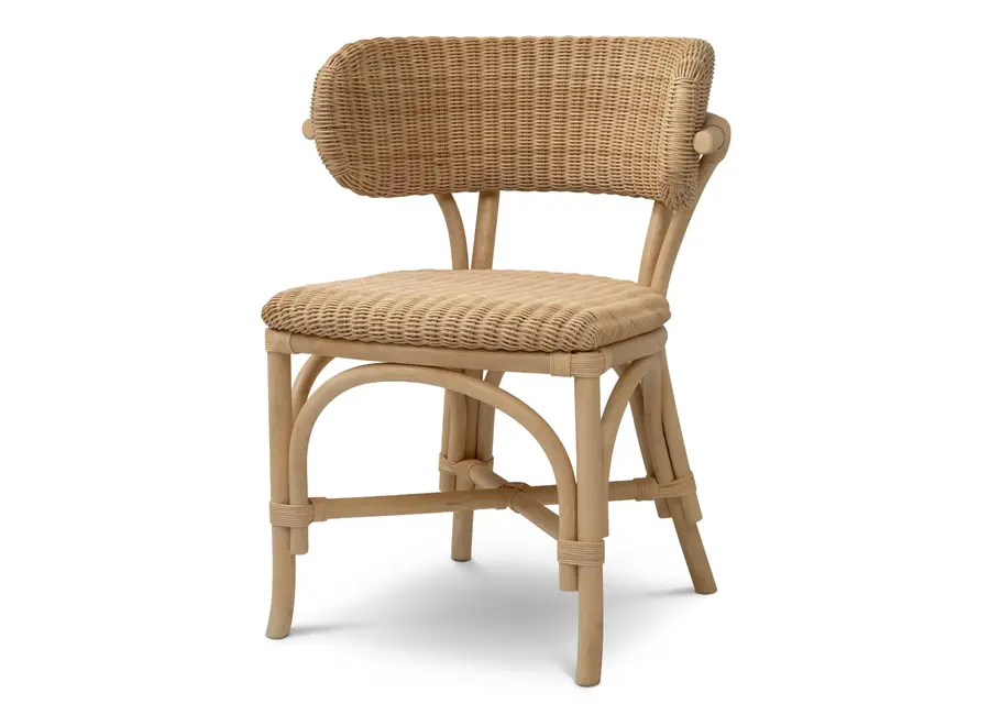 Esszimmerstuhl 'Ewan' - Natural rattan