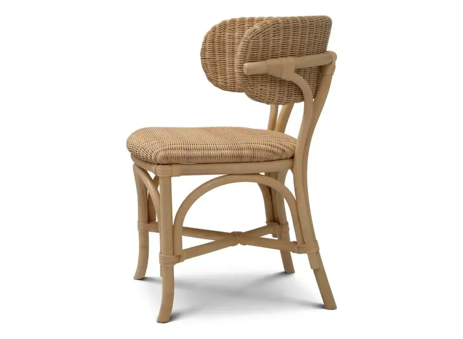 Esszimmerstuhl 'Ewan' - Natural rattan