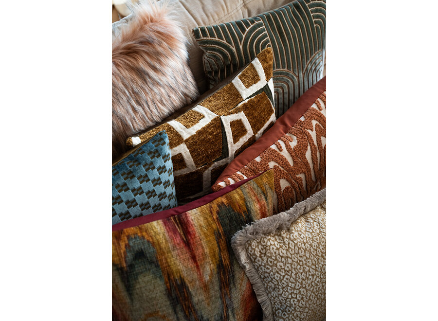 Decorative cushion Geollis Mustard