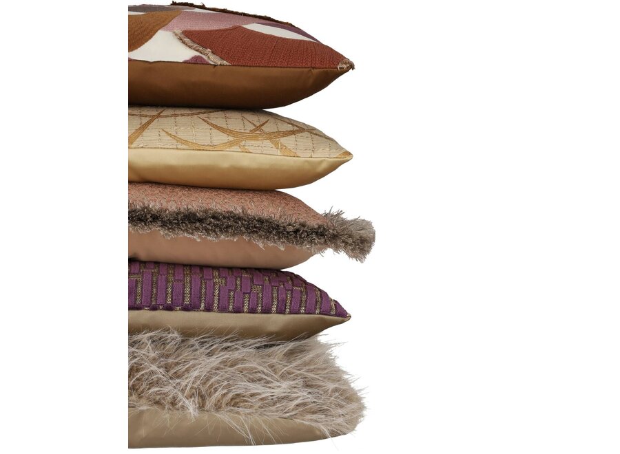 Decorative cushion Davide Exclusive Purple