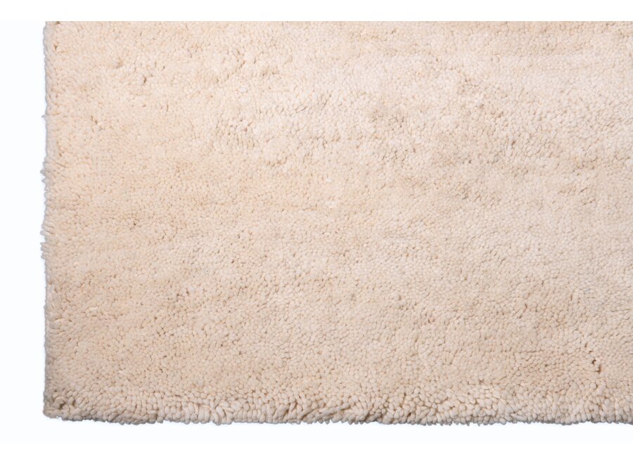 Sample 38x38 cm Carpet: 'Zaian' - Creamy White