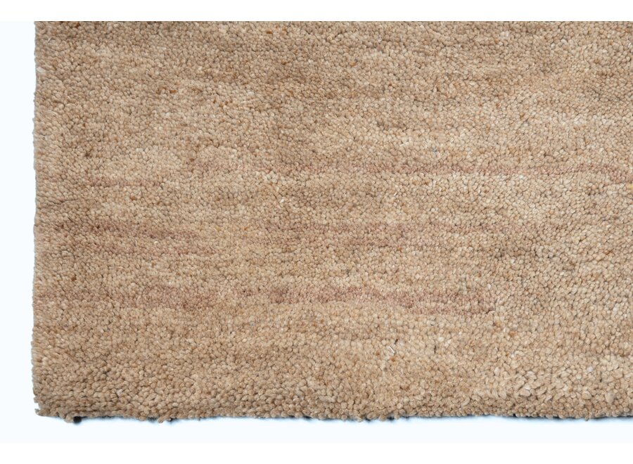 Sample 38x38 cm Carpet: 'Zaian' - Champagne Beige