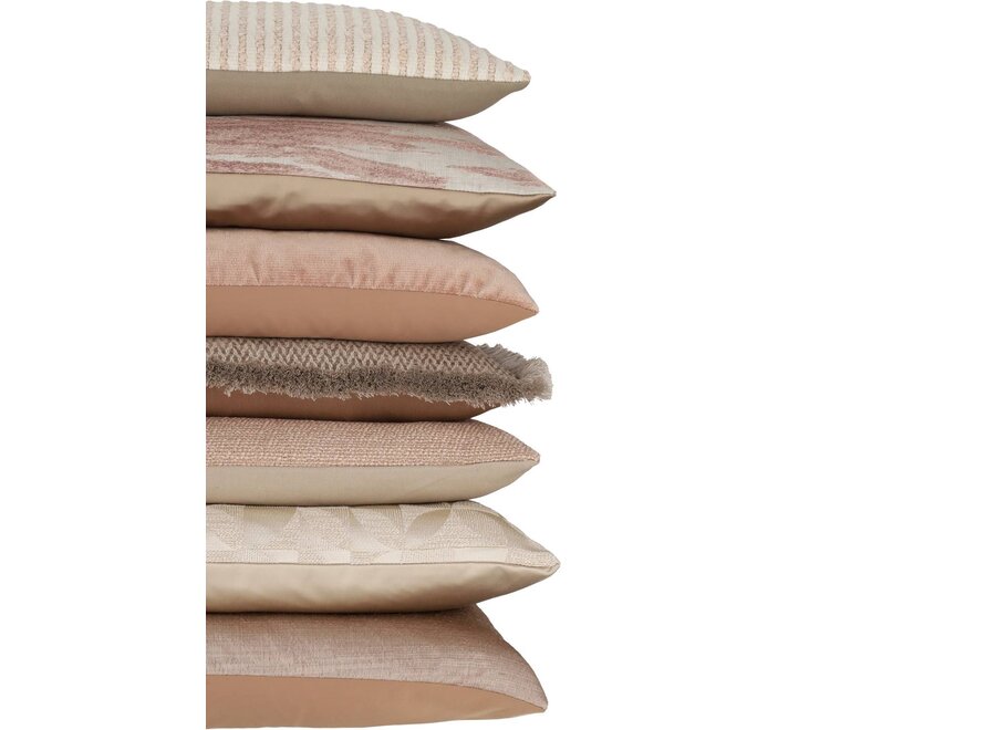 Sierkussen Grando Sand/Soft Pink