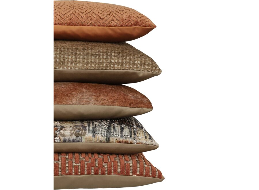 Decorative cushion Jacobus Rust