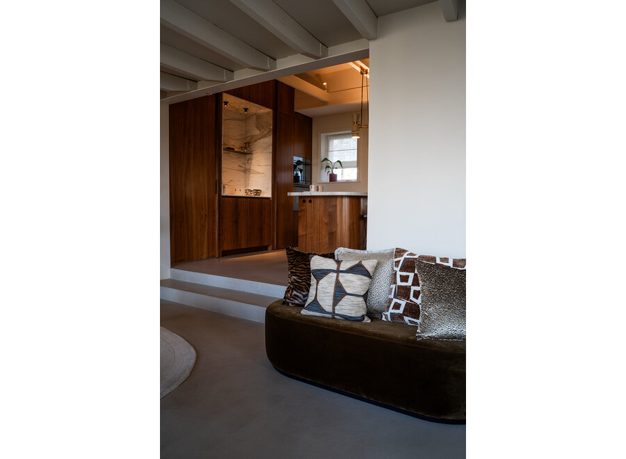 Dekoratives Kissen Shilly Copper/Black