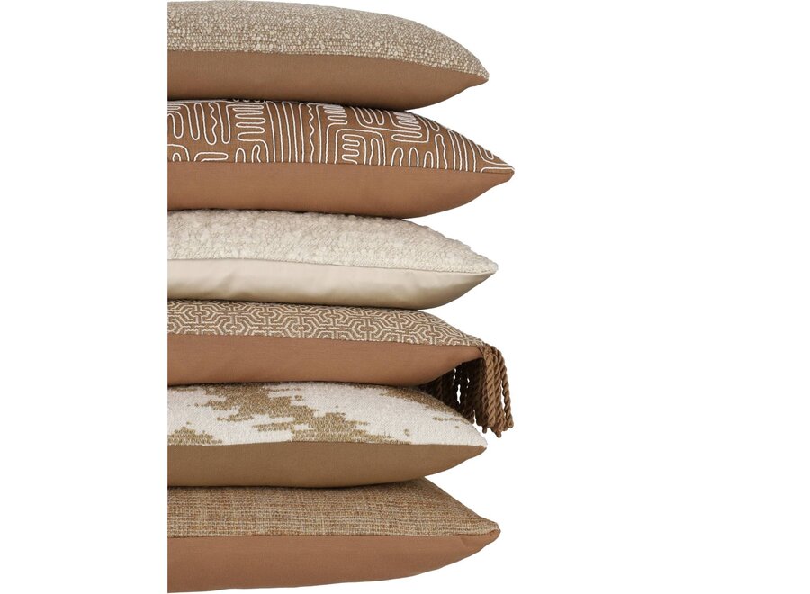 Decorative cushion Ziban Natural