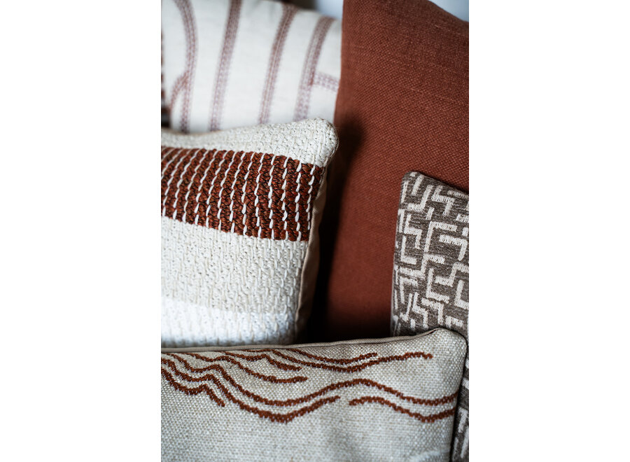 Dekokissen Noah Dark Sand