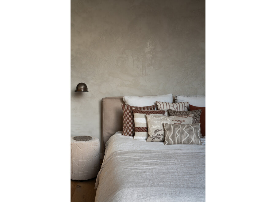 Decorative cushion Braxton Cappuccino