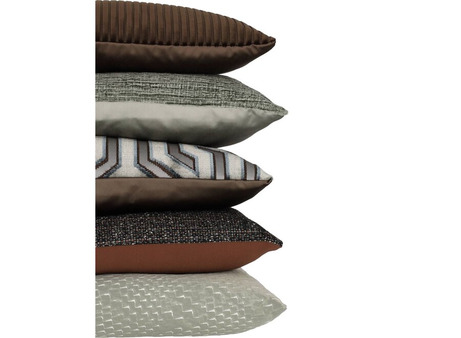 Coussin décoratif Ocrons Iced blue/Copper