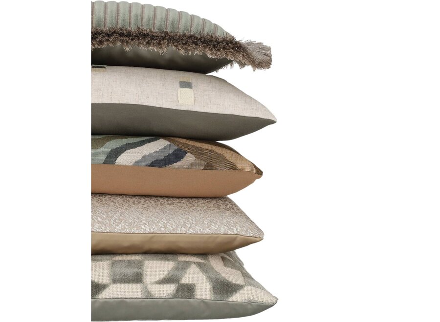 Coussin décoratif Barulla Exclusive Mint/Camel