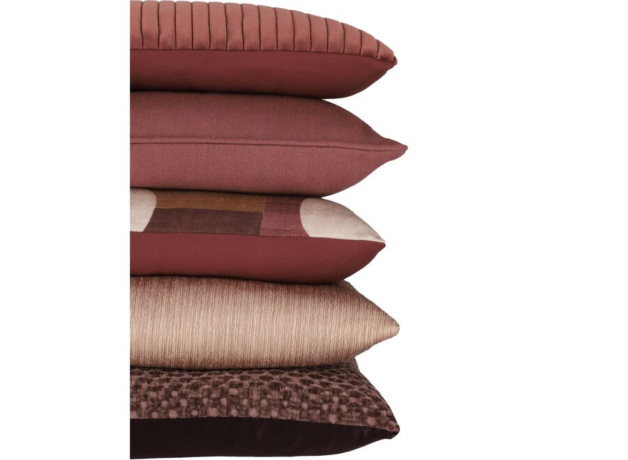 Dekoratives Kissen Bellisimo Burgundy