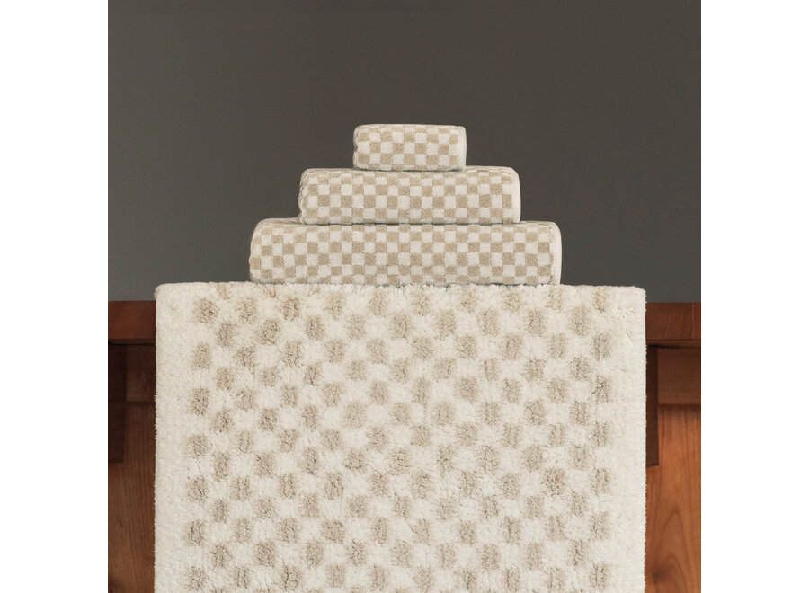 Bathmat 'Estoril' - Snow/Seamist