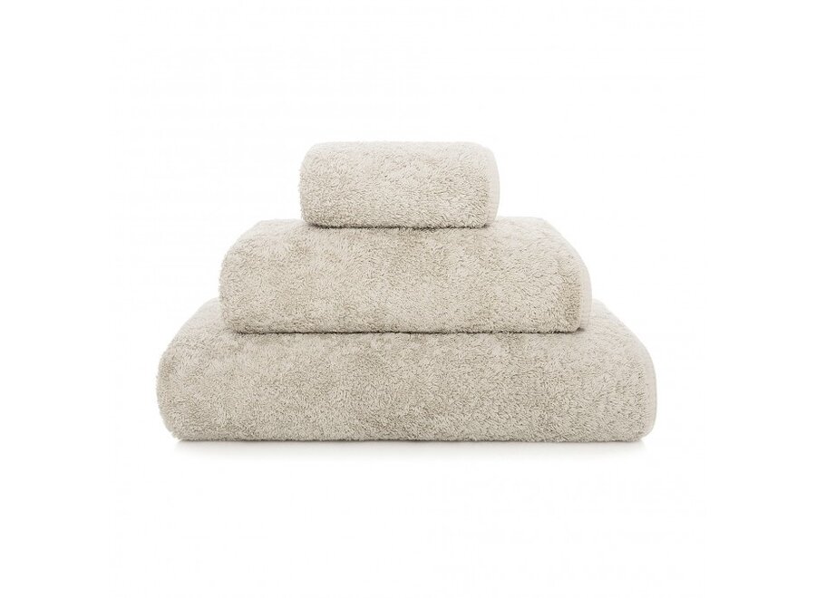 Guest towels 'Long Double Loop' - Set of 5 - Fog