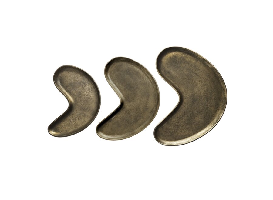 Plateau 'Ellan' - Antique Brass