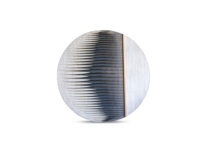 Wall panel 'Odin'  - White - Large