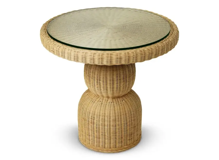 Eettafel 'Tiago' - Natural rattan