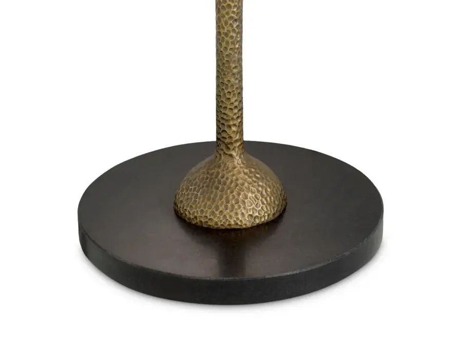 Lampadaire 'Lucente' - Vintage brass finish
