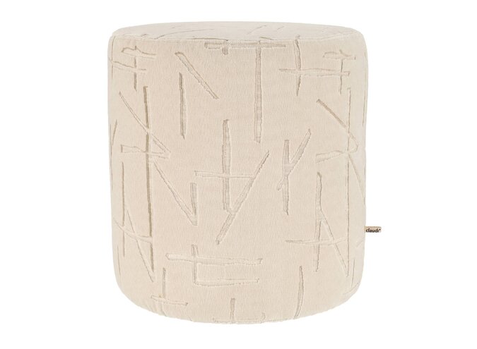 Pouf Delano Off White