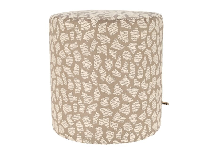 Poef Golicia Dark Sand