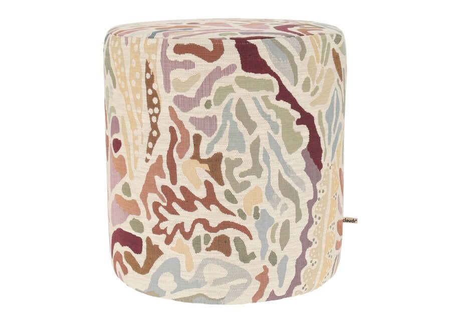 Poef Pablo Multicolour Light