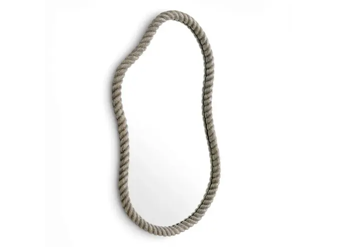 Miroir Elvington - Antique nickel finish - L