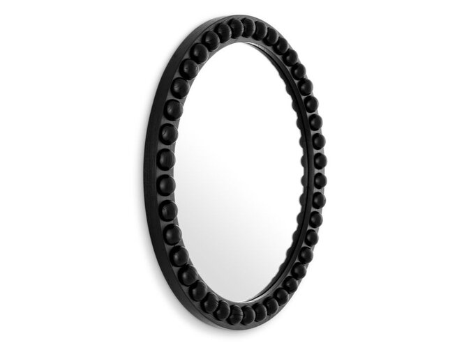 Spiegel Kenton - Round - Classic black finish