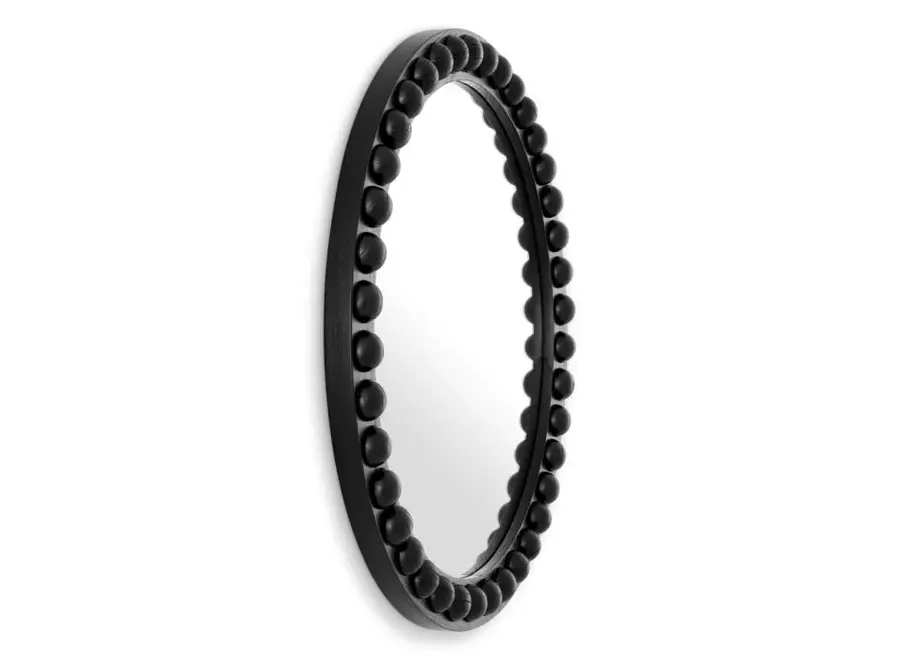 Mirror 'Kenton' - Round - Classic black finish