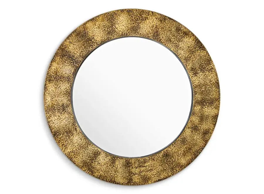 Miroir 'Ronin' - Vintage brass finish