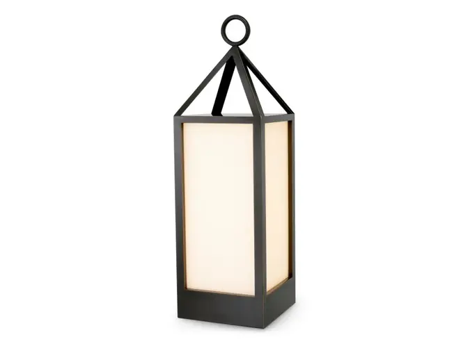 Outdoor Table Lamp Riserva - L - Bronze highlight finish