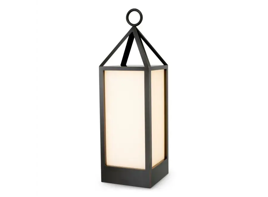 Lampe de table d'extérieur Riserva - L - Bronze highlight finish