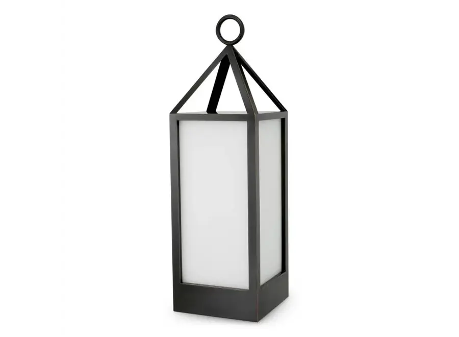 Outdoor Table Lamp Riserva - L - Bronze highlight finish
