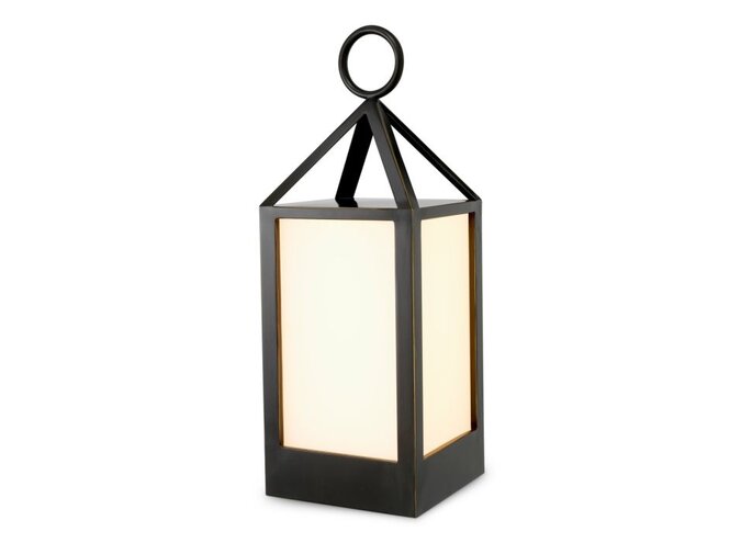 Lampe de table d'extérieur Riserva - S - Bronze highlight finish