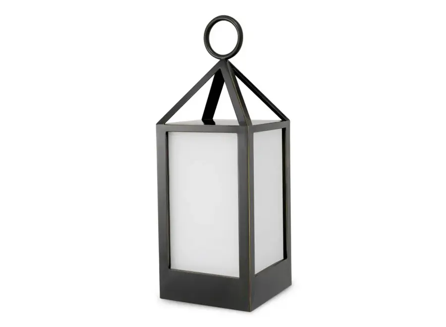 Lampe de table d'extérieur Riserva - S - Bronze highlight finish
