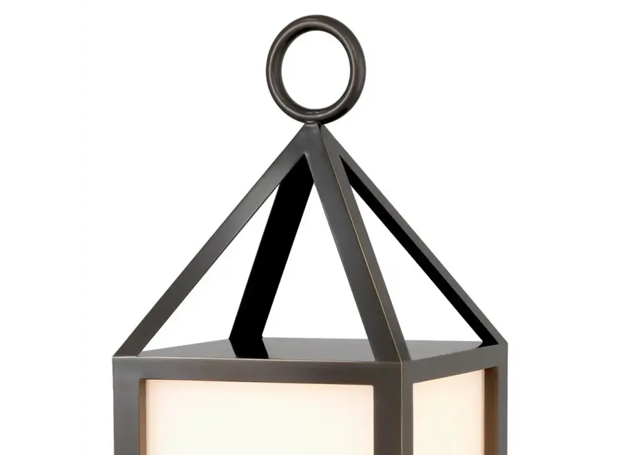 Outdoor Table Lamp Riserva - XL - Bronze highlight finish