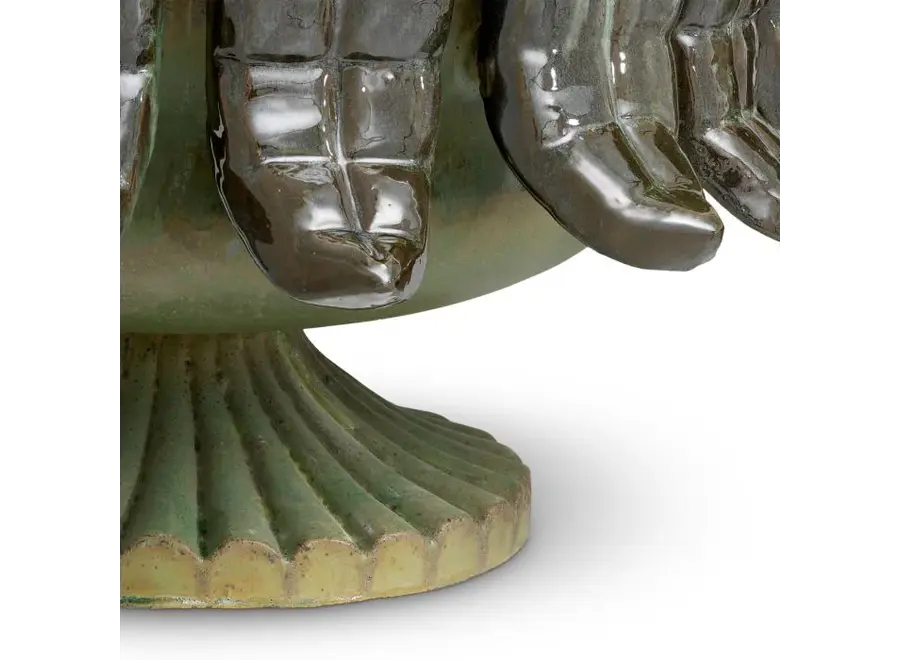 Jardinière 'Grantham' - Outdoor - Green finish