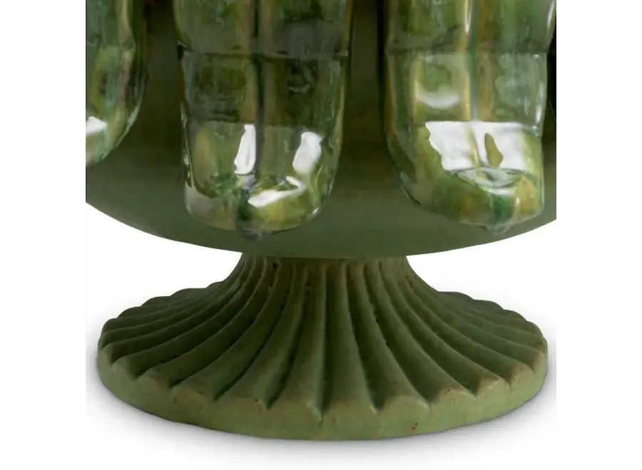 Planter 'Grantham' - Outdoor - Green finish