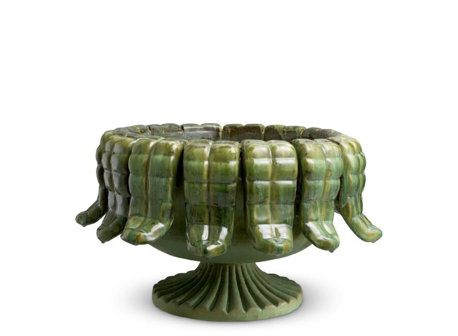 Planter 'Grantham' - Outdoor - Green finish