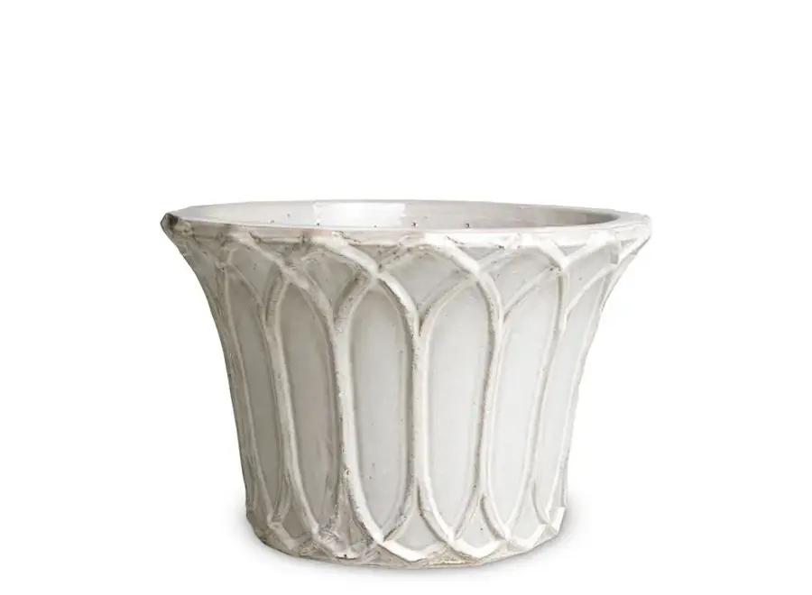 Planter 'Iverson ' - Outdoor - set of 2 - Light grey