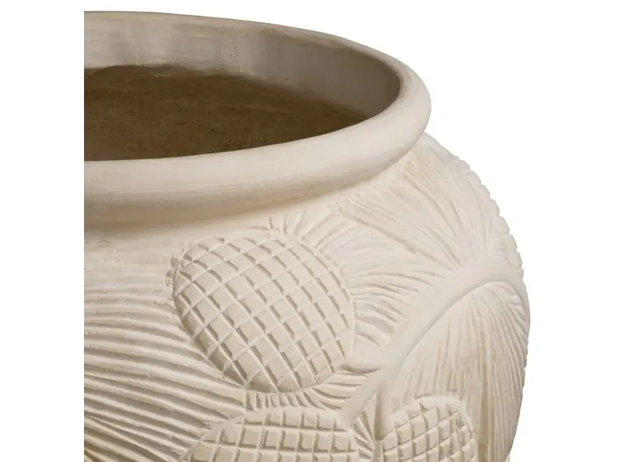 Jardinière 'Stanmore' - Outdoor  - Cream