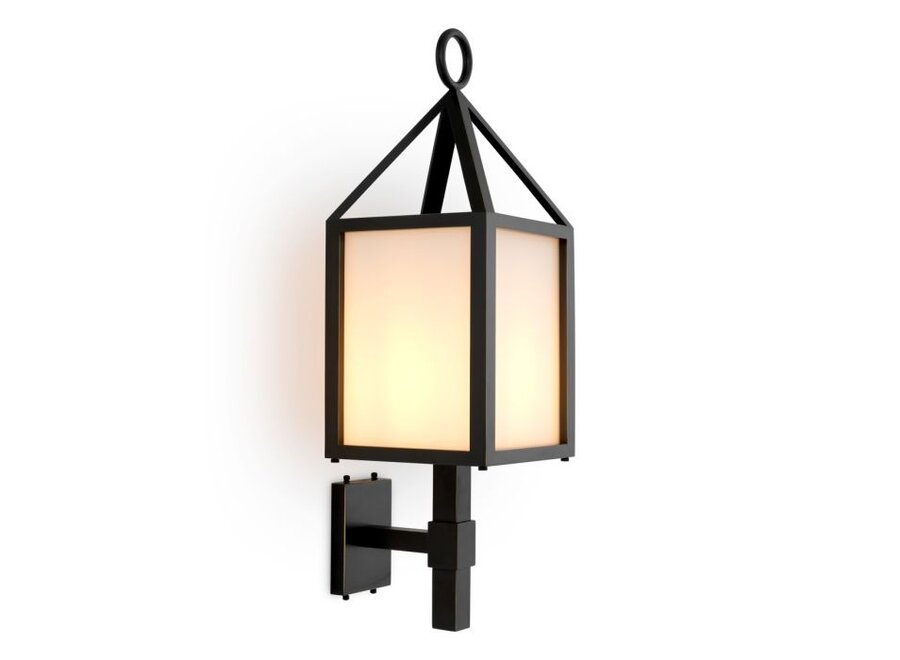 Outdoor Wandlamp 'Riserva'  - Bronze highlight finish