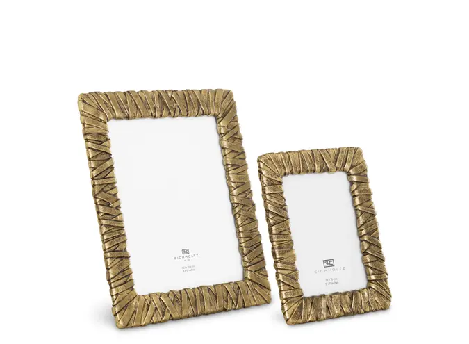 Cadre photo Chriswick - set of 2 - Antique brass finish